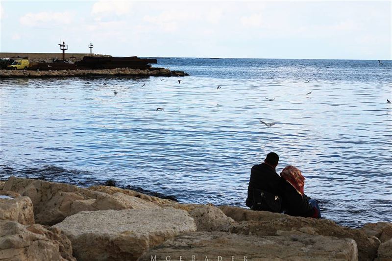 ● Always With You ● beach  beautifulcouple  relaxing  withher  consider ... (Al Mina Sour)