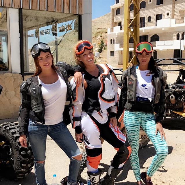 Amazing day with beautiful people 🏍🚜Love you girlsss 💕🌟🌟@rawshinebys (Faraya, Mont-Liban, Lebanon)