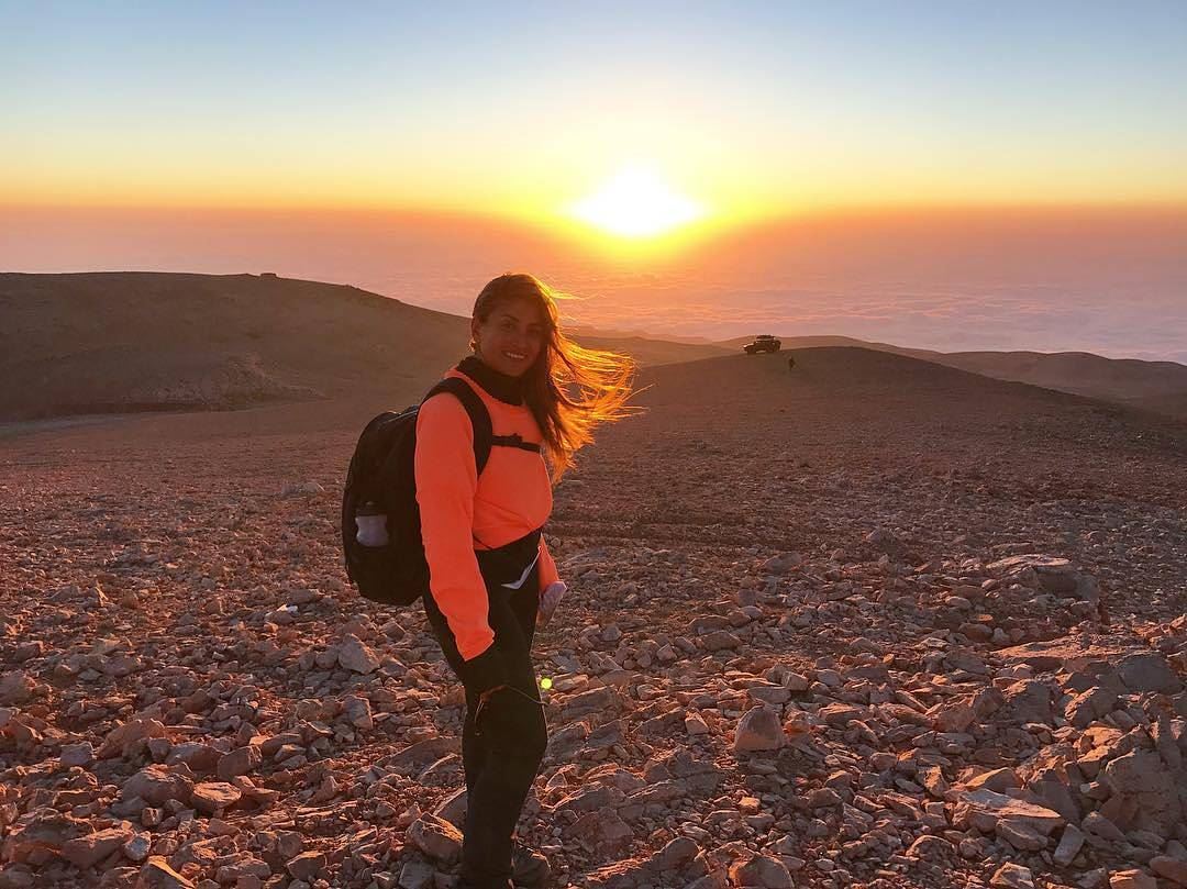 Amazing shot of the sunset from 3088m🙌 by @maybaaklini 📷... (Qurnat as Sawda')