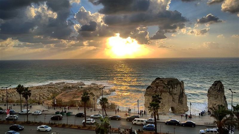 Amazing sunset (Beirut) 