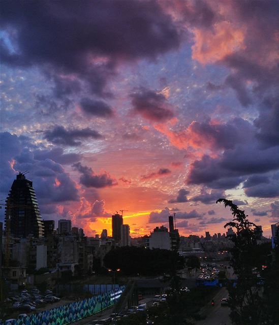Amazing Sunset 😍 lebanon  nature  naturelovers  natureporn  landscape ... (Beirut, Lebanon)