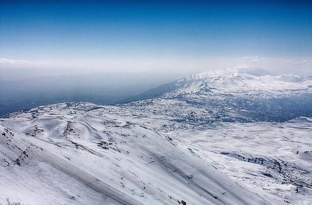 Amazing view from  sannin  lebanonPhoto by @ffawalkslebanon Share the... (Sannin, Mont-Liban, Lebanon)