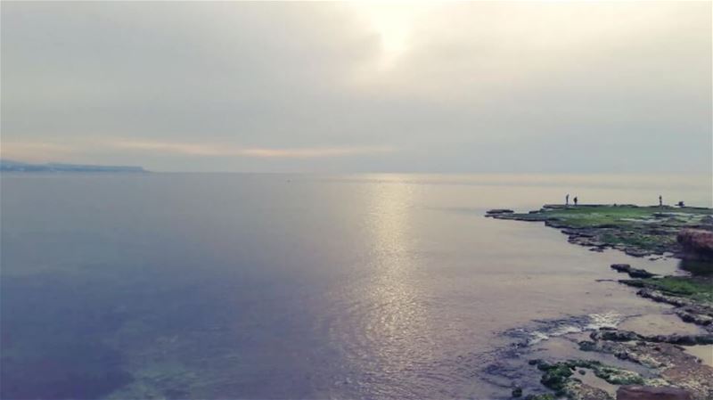 Amazingly calm sea today 😍 KeepCalm  Serenity  Beach   Tripoli ... (El-Mina, Tripoli)