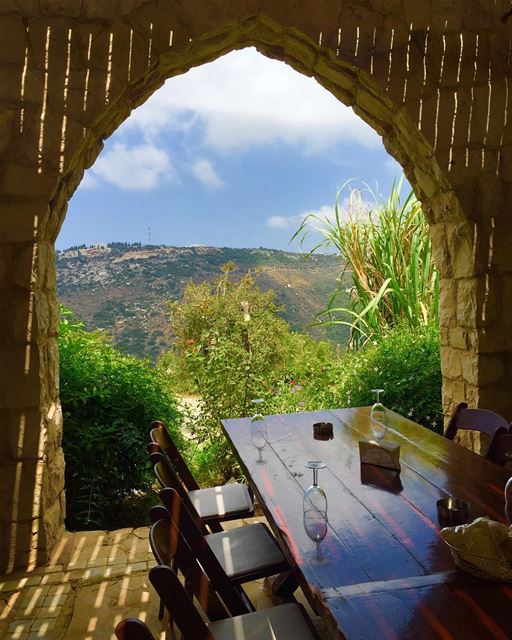  amazingplace  nature  views  restaurant  araoonvillage  niceplace ... (Arnaoon Village- Batroun)