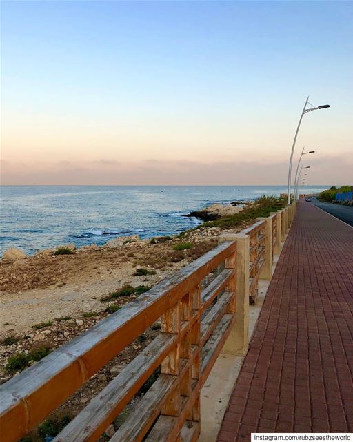 Amchit, Lebanon: there’s something about early mornings that soothes and... (Boulevard Amshit)