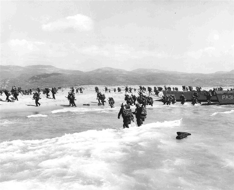 American Army in Beirut (1958)