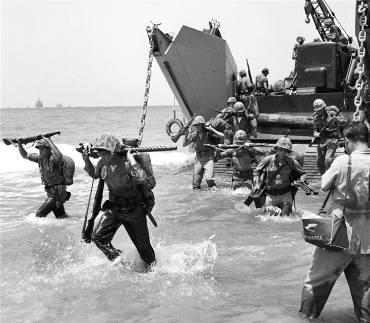 American Army in Beirut (1958)