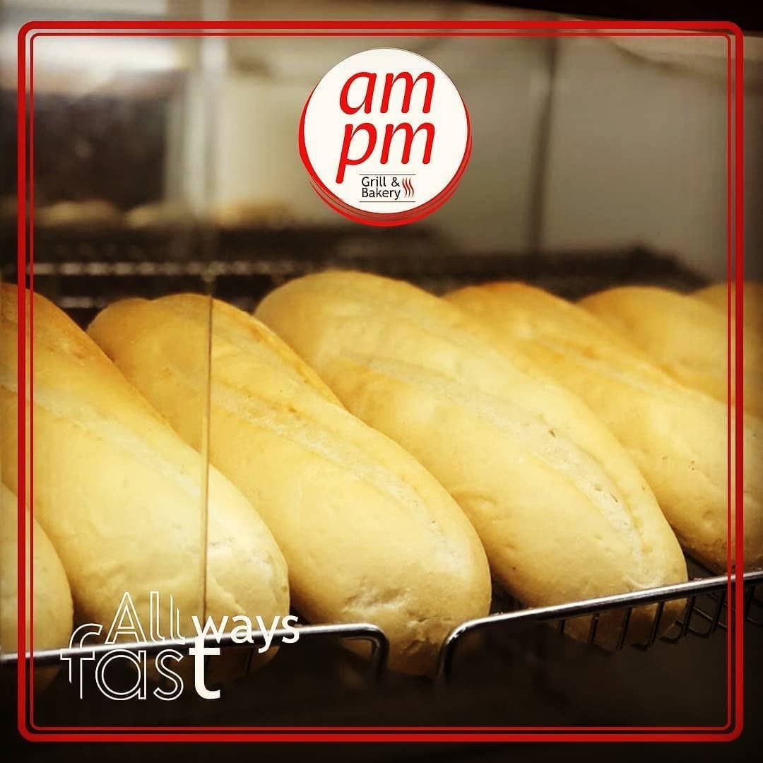 @ampmresto - 🥖 100% fresh 🥖  ampm  ampmresto  Grill  Bakery  Saj ... (am pm)