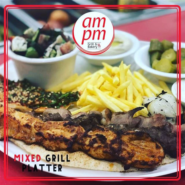 @ampmresto -  How about a mixed grill platter for lunch 😁 ampm  ampmresto... (am pm)