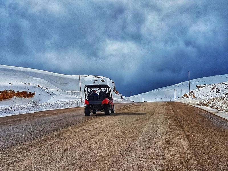 An adventure at the top  adventure  fun  quads  snow  winter  sun ... (Wardeh Kfardebian)