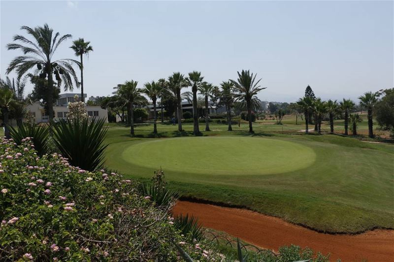 An Alien circle? No! Beirut Golf Club:) golf  golfclub  golfclublebanon ... (Golf Club of Lebanon)