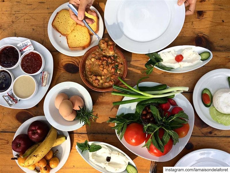 An irresistible traditional  LebaneseBreakfast is the perfect way to...