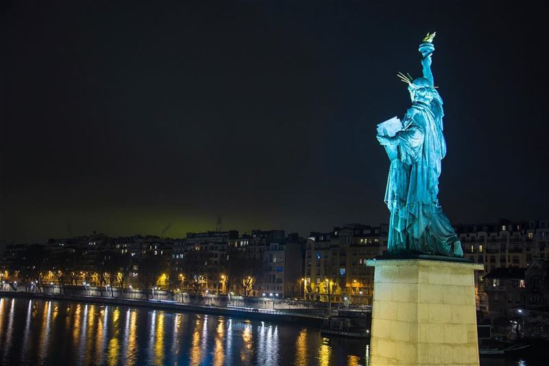 An NYC touch... shot in  paris  france  statusofliberty ...