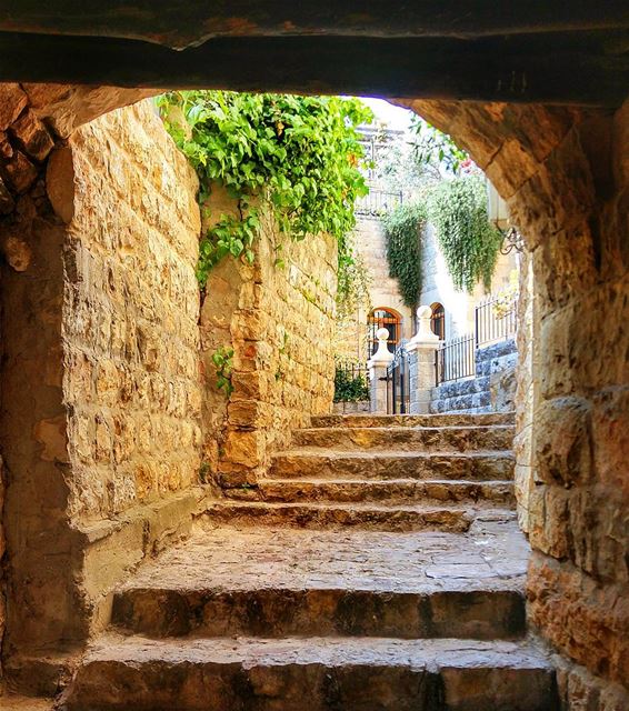 Ancient streets of deir al qamar lebanon  nature  naturelovers ... (Dayr Al Qamar, Mont-Liban, Lebanon)