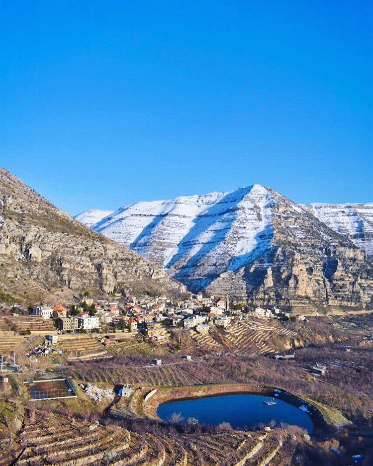 And forget not that the Earth delights to feel your bare feet and the... (Akoura, Mont-Liban, Lebanon)
