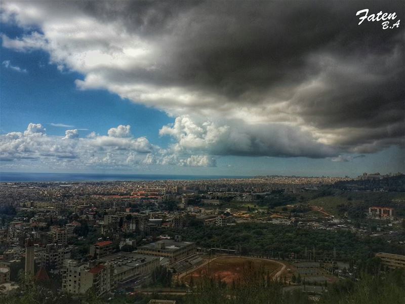 . And here comes the STORM!_________________________________________... (NDA School Kfarshima)