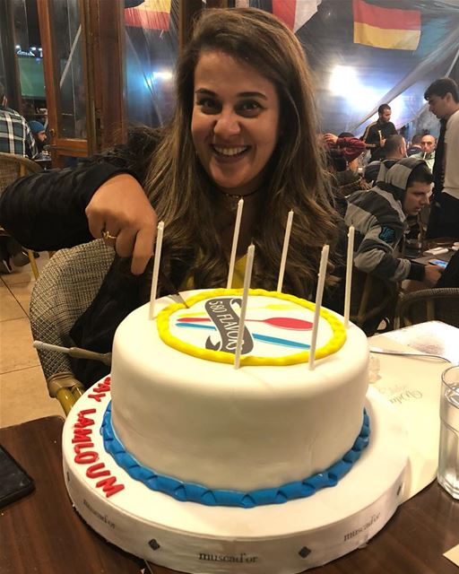 And the celebrations keep going on 🎂 😍❤️ thank you @jeannebm @mireille_sa (Ehden, Lebanon)