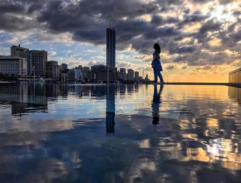 And where she stood, she stood tall! 👑 Good afternoon everyone! (Zaitunay Bay)