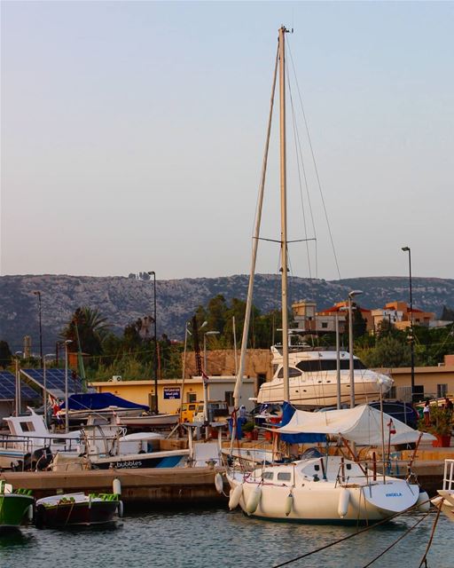 Angela 💙 👋............ Lebanon  batroun  sailboat  marina  ... (Batroûn)