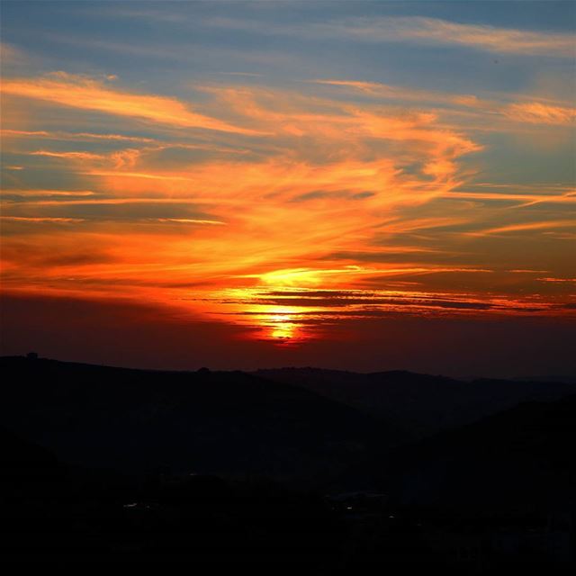 Angry Sunset!____________________________________________________... (South of Lebanon)