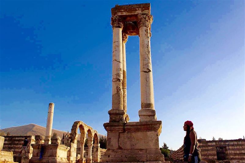  anjar castle  history oldbutgold  lebanon mylebanon  livelovebeirut ... (`Anjar, Béqaa, Lebanon)