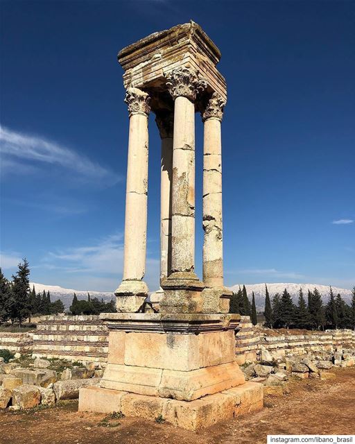 🇱🇧🇧🇷 Anjar, Líbano. Patrimônio Mundial da UNESCO. Fundada no século 8.... (`Anjar, Béqaa, Lebanon)