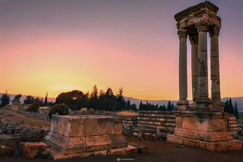 Anjar, meaning "unresolved or running river"), also known as Haoush Mousa ( (`Anjar, Béqaa, Lebanon)