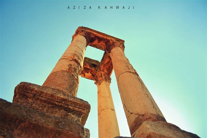 Anjar RuinsOur greatest glory is not in never falling, but in rising... (`Anjar, Béqaa, Lebanon)