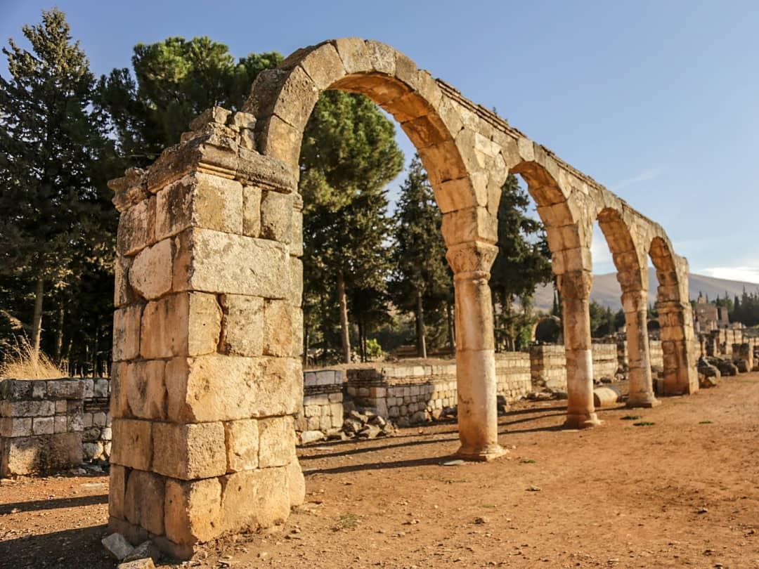 ~ Anjar This archeological site is an outstanding example of 8th century... (`Anjar, Béqaa, Lebanon)