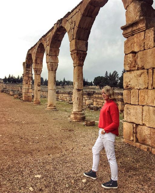 Anjar you have a special beauty 💚💚▶️Did you know that this ancient city... (`Anjar, Béqaa, Lebanon)