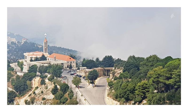 🙏💚 (Annâya, Mont-Liban, Lebanon)