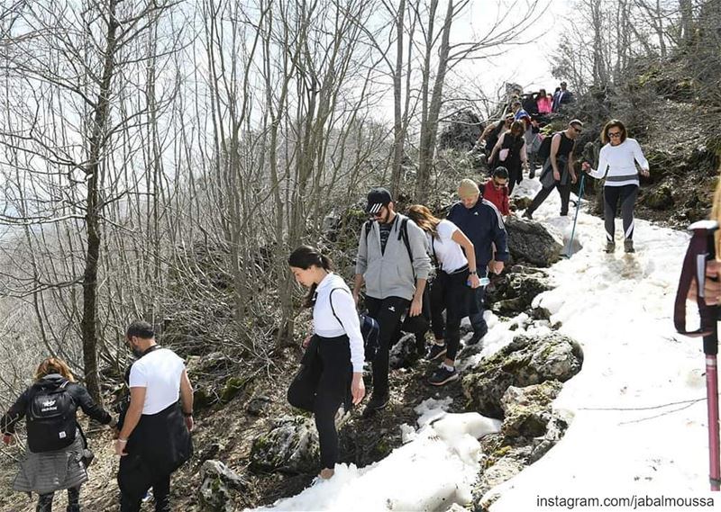 Another beautiful hiking day in  JabalMoussa! unesco  unescomab ... (Jabal Moussa Biosphere Reserve)