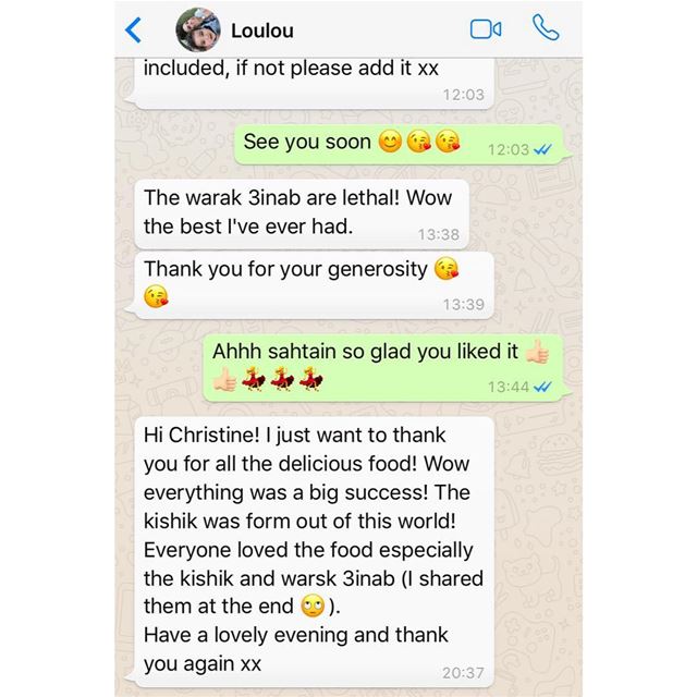 Another happy customer 😊 thank you for your feedback 👍🏻  food...