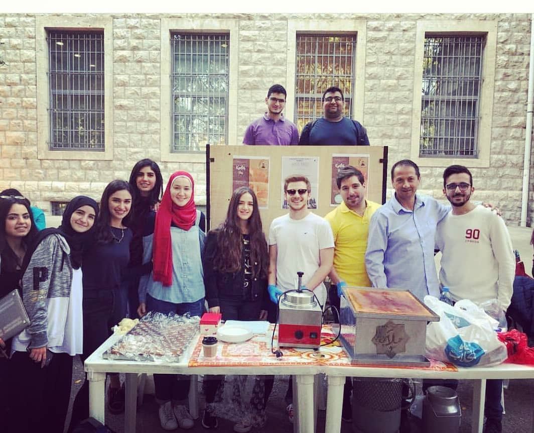 Another successful "Knefeh Day" event with the collaboration of  AUB and... (AUB | Chemistry Student Society)