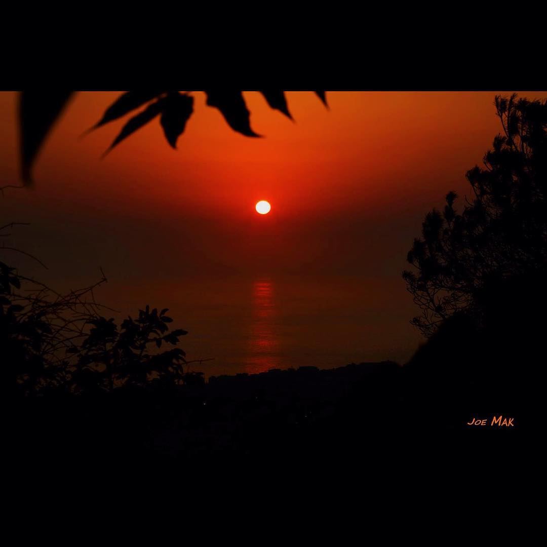 Another view for the sunset from Ghazir.  ghazir  lebanon  liveloveghazir ...