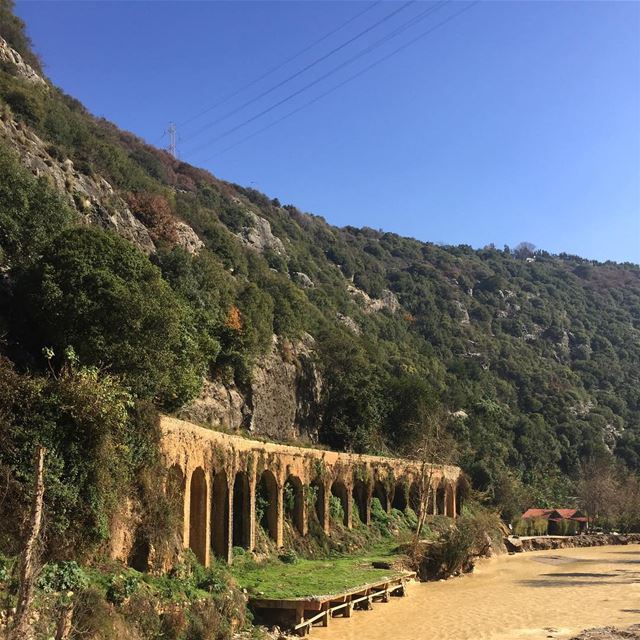 Aqueduc romain a Nahr el ❤️Good morning  whatsuplebanon  livelovelebanon ...