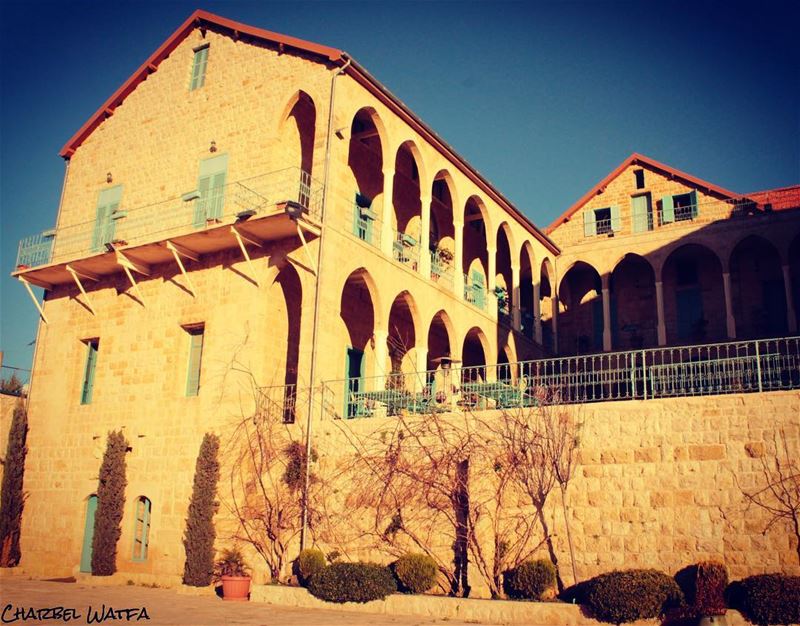 Architecture is about trying to make the world 🌎 a little bit more like... (Dayr Al Qamar, Mont-Liban, Lebanon)