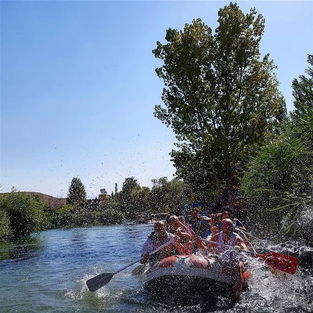 Are you ready for  Eid vacation?!Photo by @raftingandmore assi_river ... (El Hermel, Béqaa, Lebanon)