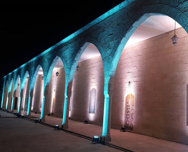  art  architecture heritage  oldhouses   beautiful lights shadow  dark... (Beiteddine Palace)