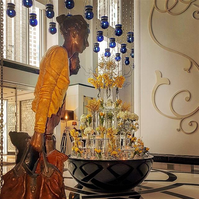 ART speaks where words are unable to explain...@wdoha  myphoto  art ... (W Doha Hotel & Residences)