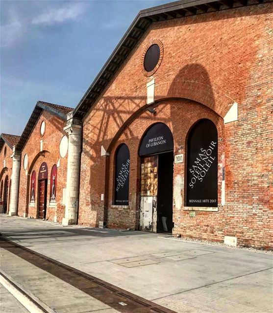 Artist and composer  ZadMoultaka 's artwork featuring ancient sacred hymns... (La Biennale di Venezia)