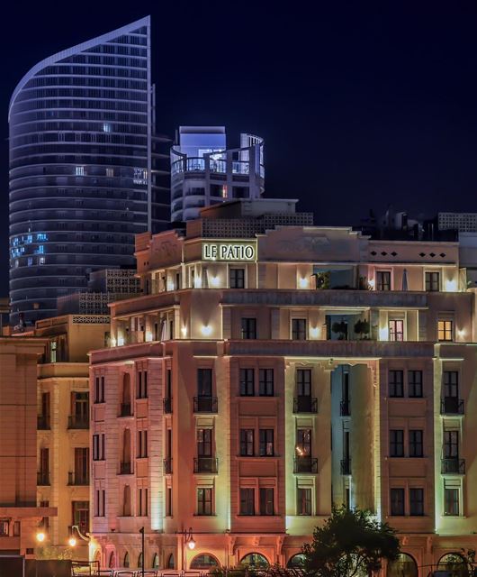 As noites também são encantadoras em Beirute, não acham? Foto de @nasrkhabb (Le Patio Boutique Hotel)
