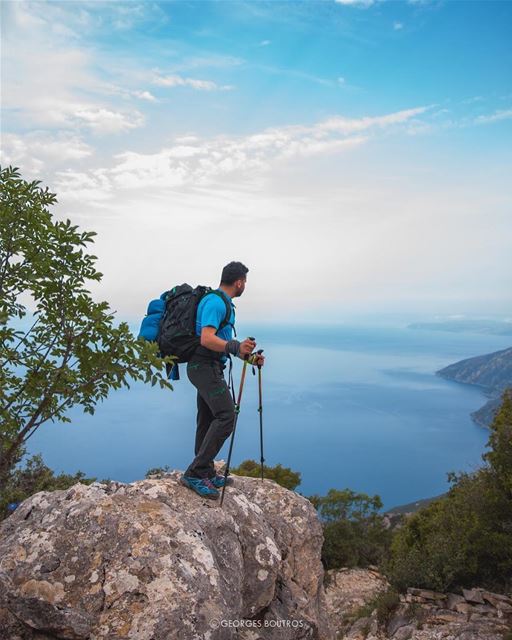 At the end, It’s all worth it ✨- - mountathos  hiking  wanderlust ... (Mount Athos)