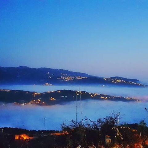 "At the holy land, over the clouds that bow to him. livelovebyblos by @shady_jamhoury