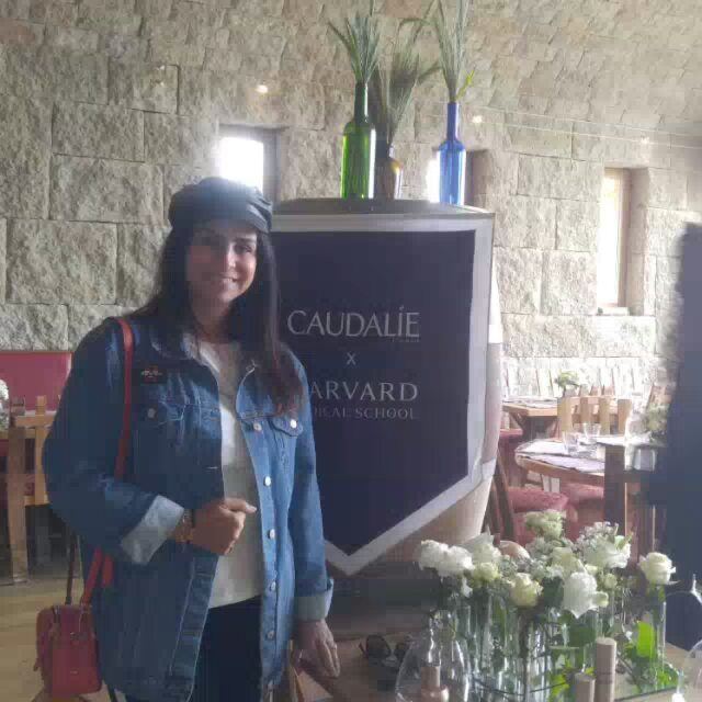 Attending  caudalie event  vinergie  premiercru  beauty  beautiful ... (Massaya)