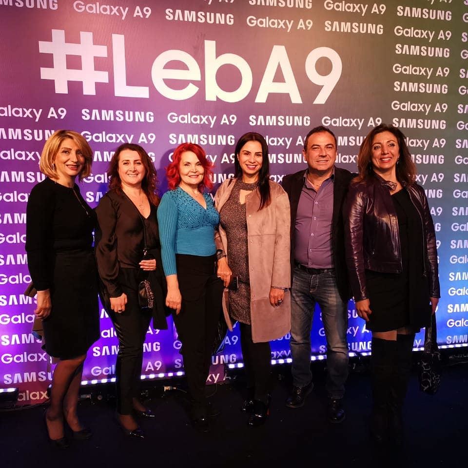 Attending  samsung  lebA9  device launching event  mobile  galaxyA9 ... (The One- Biel)