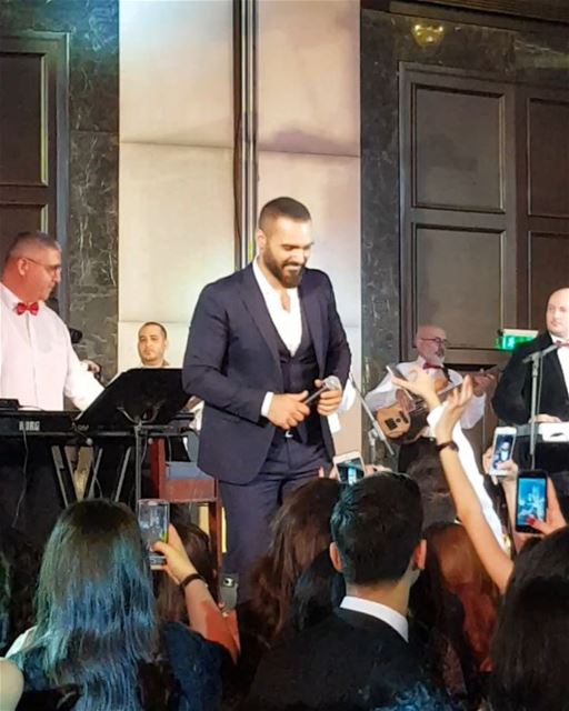 @attieh_joseph 💚💚💚  josephattieh ♥️🇱🇧 -------------------------------- (Hilton Beirut Habtoor Grand)