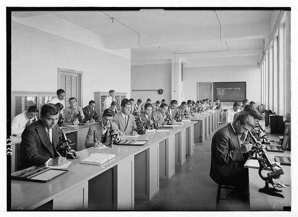 AUB Biology Classroom  1920s 
