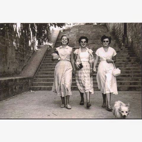 AUB Stairs, Beirut in 1952 .