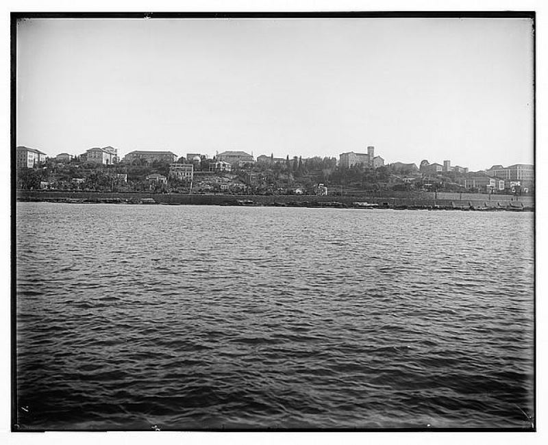 AUB view from the sea  1910